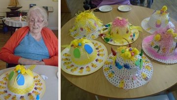 Stoke-on-Trent care home get creative in Easter bonnet competition